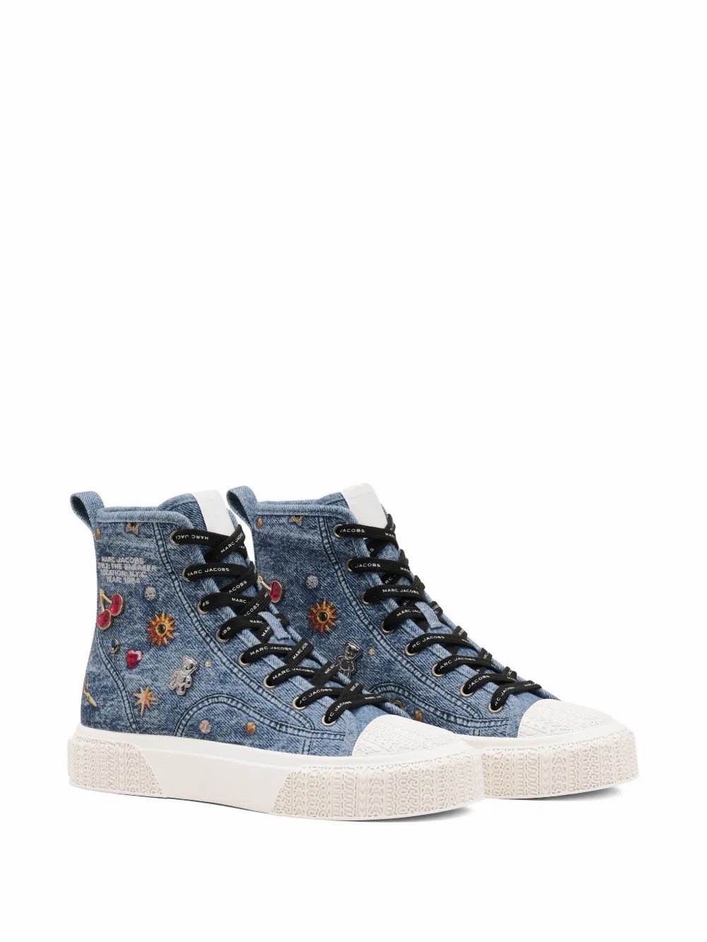 Marc Jacobs Charms denim high-top sneakers
